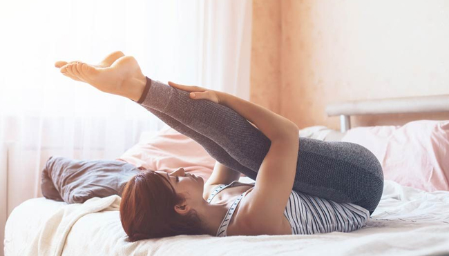 These are Light Exercise Movements You Can Do In Bed